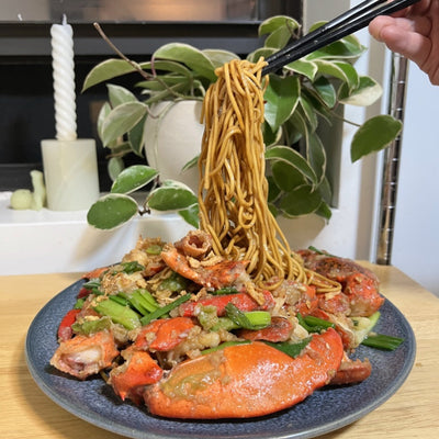Ginger Scallion Lobster Noodles-MìLÃ