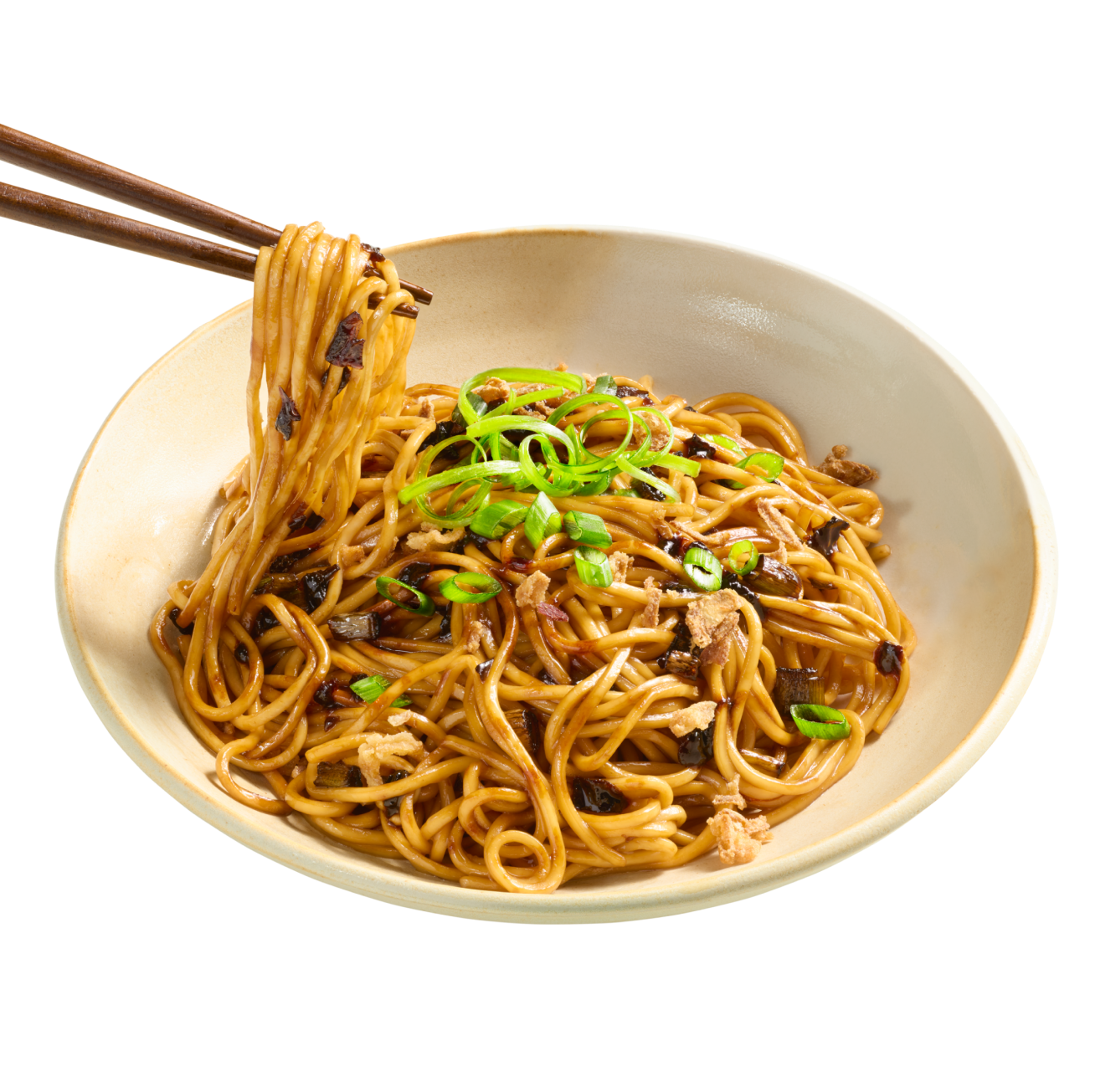 Caramelized Scallion Oil Noodle / Impossible™ Meat Made From Plants