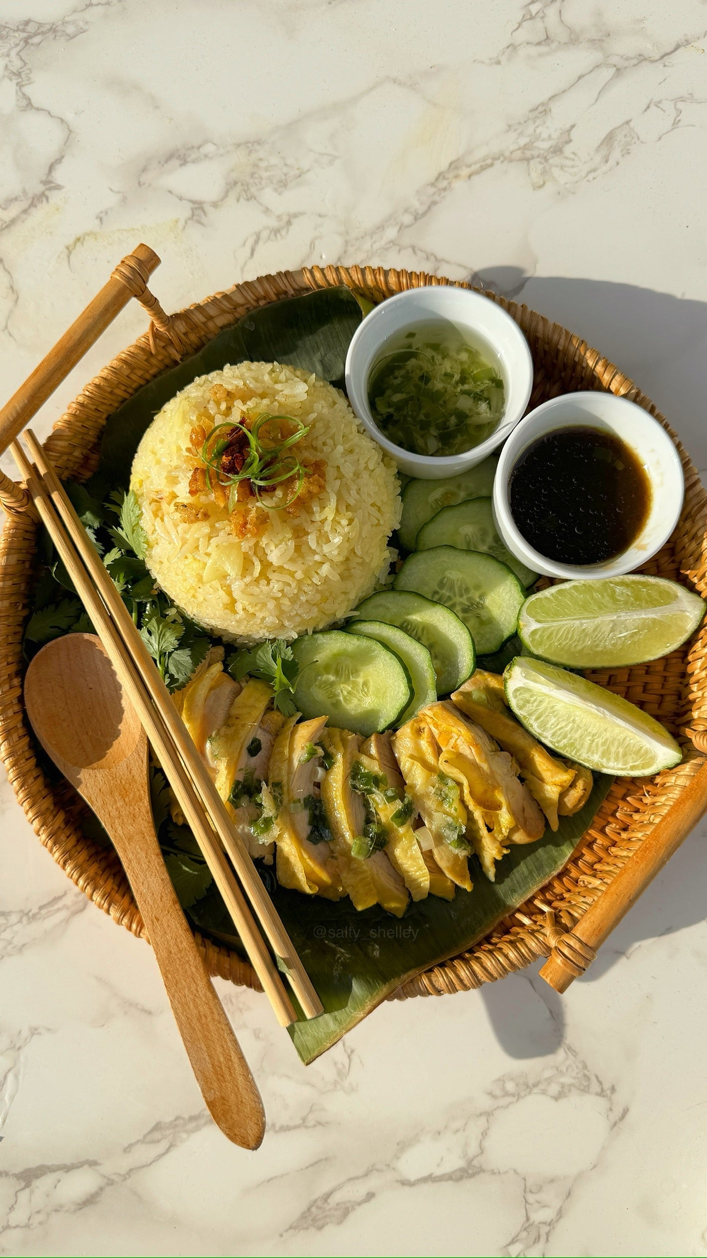 Hainanese Chicken Rice ft. MìLà Sauce Trio