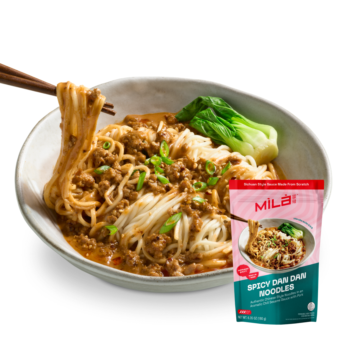 Spicy Dan Dan Noodle - Ground Pork