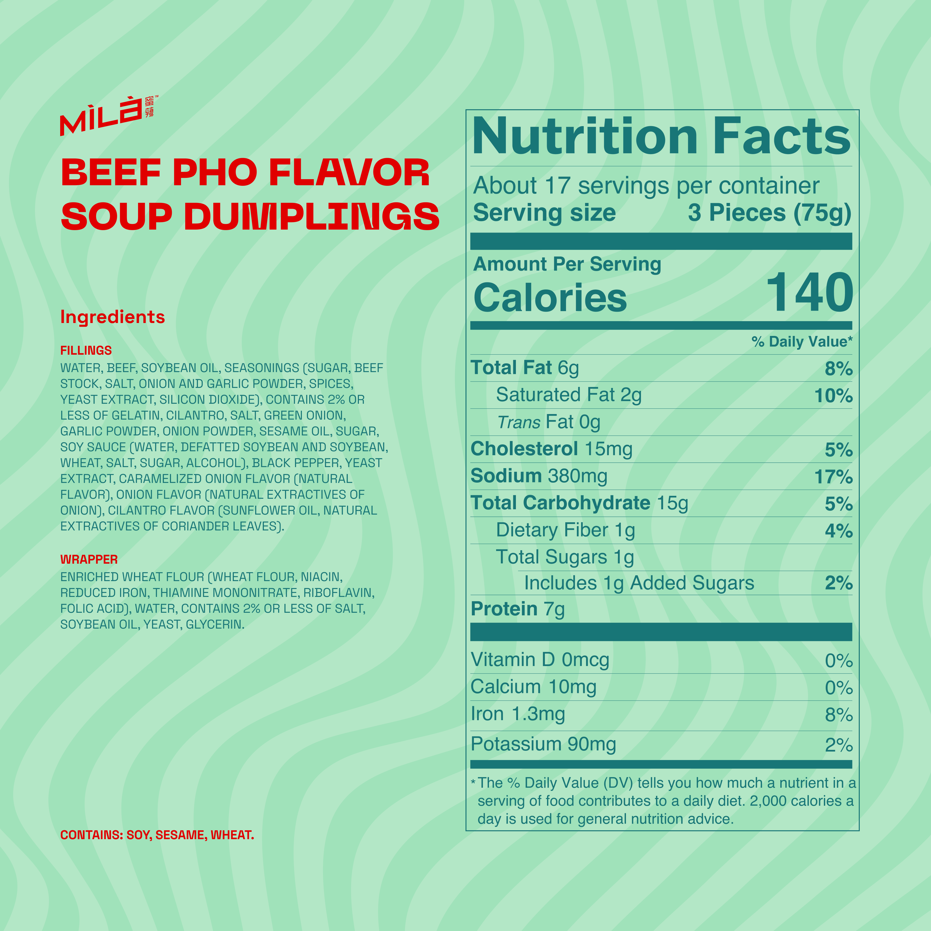 Soup Dumplings (50 PC) - Pho Beef