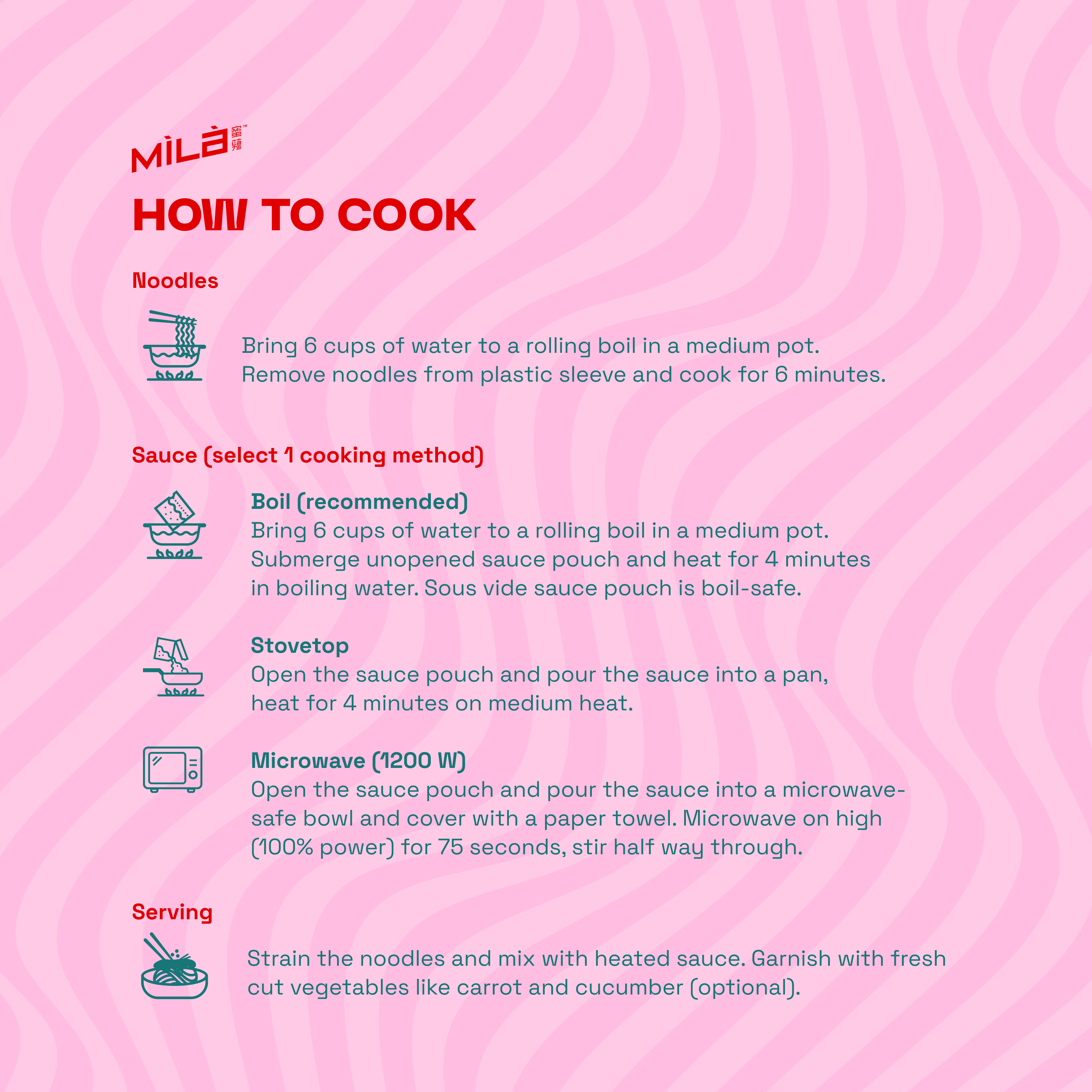 Sweet & Savory Noodle - Ground Pork (4-PK)