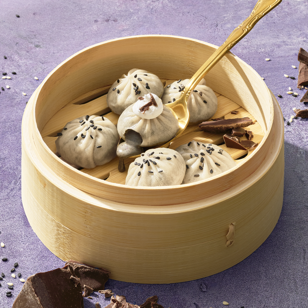 Black Sesame Dessert Dumplings