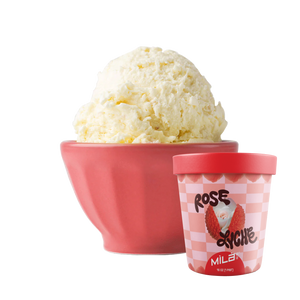 Rose Lychee Ice Cream
