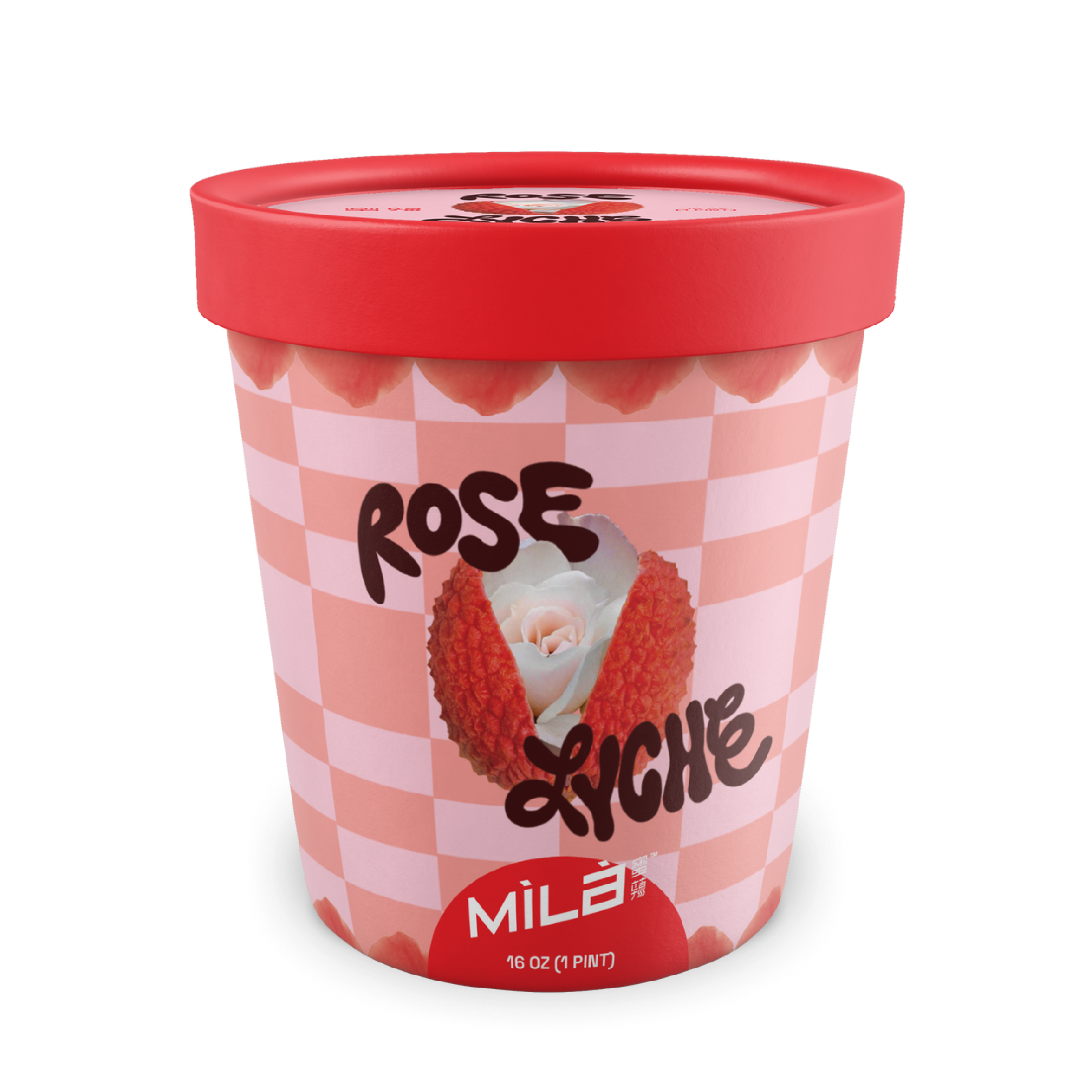 Rose Lychee Ice Cream-Dessert-MìLà