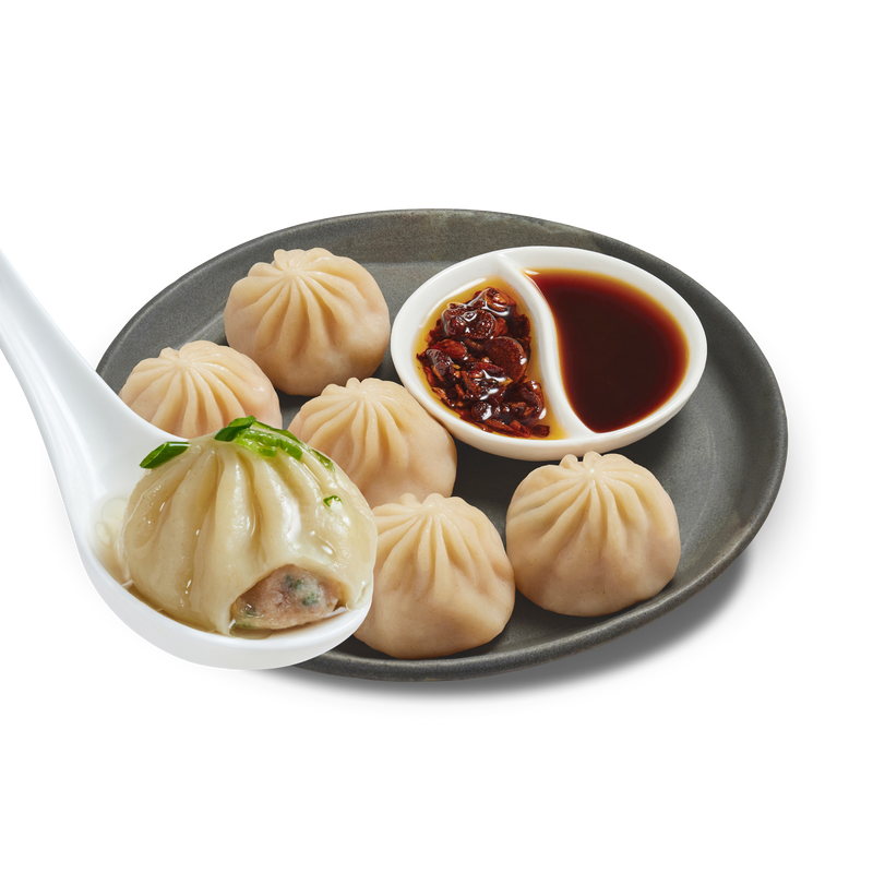 Microwave Chicken Soup Dumplings