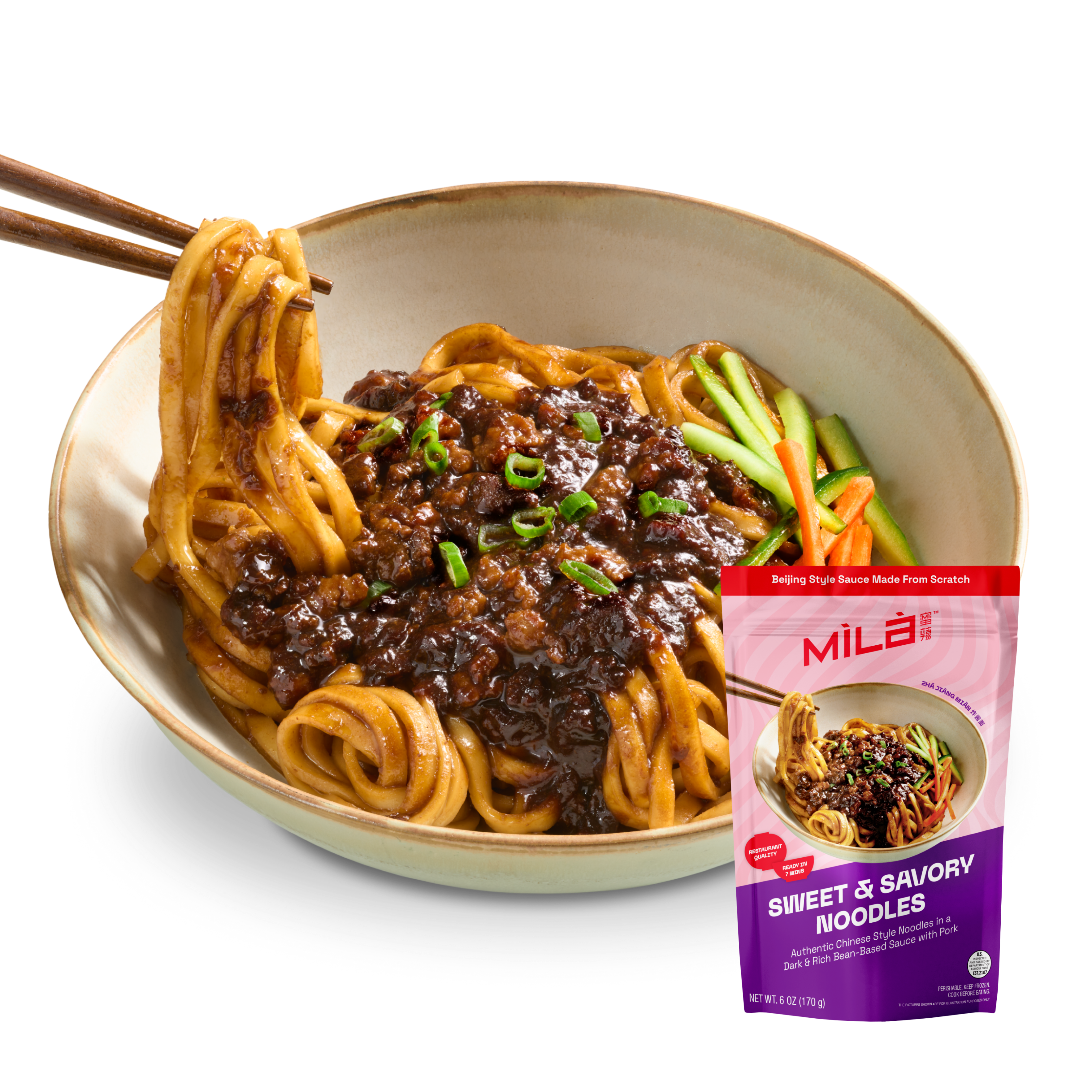 Sweet & Savory Noodle - Ground Pork (4-PK)