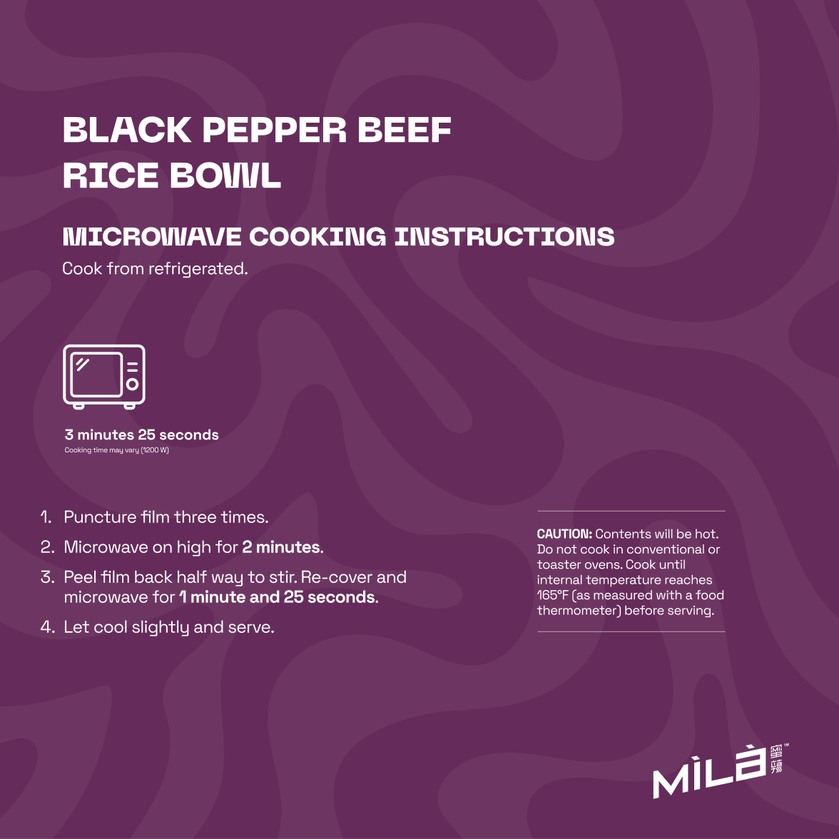 Black Pepper Beef Rice Bowl-Rice Bowl-MìLà