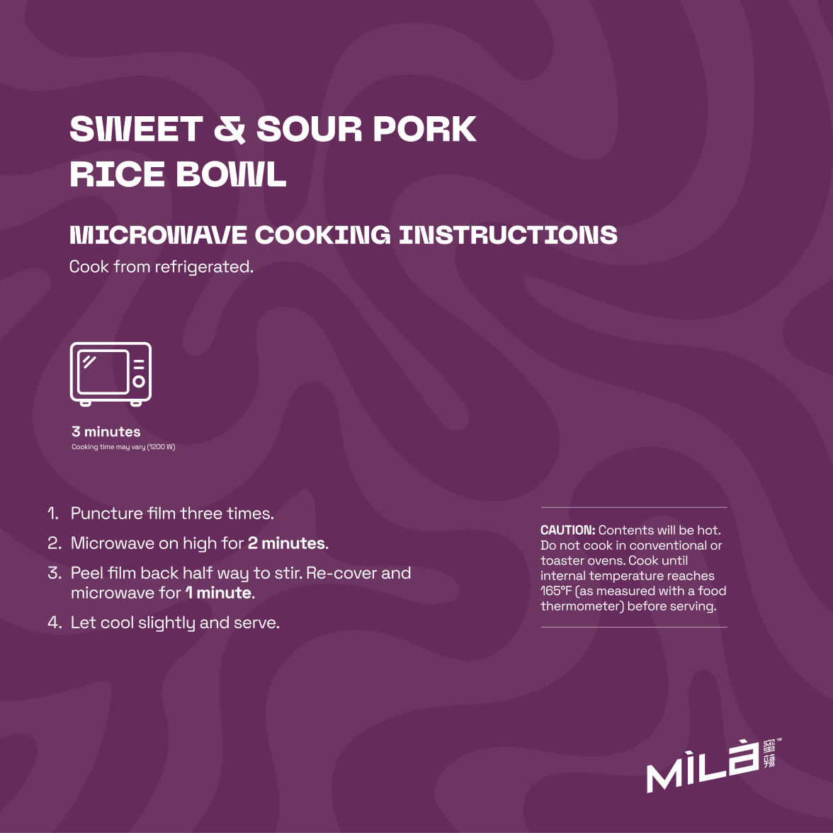 Sweet & Sour Pork Rice Bowl-Rice Bowl-MìLà