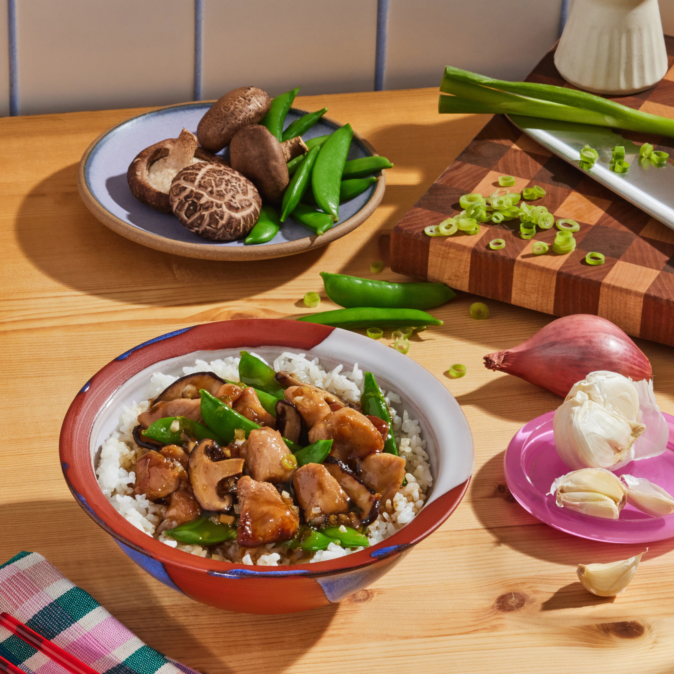 Chicken Shiitake Rice Bowl-Rice Bowl-MìLà
