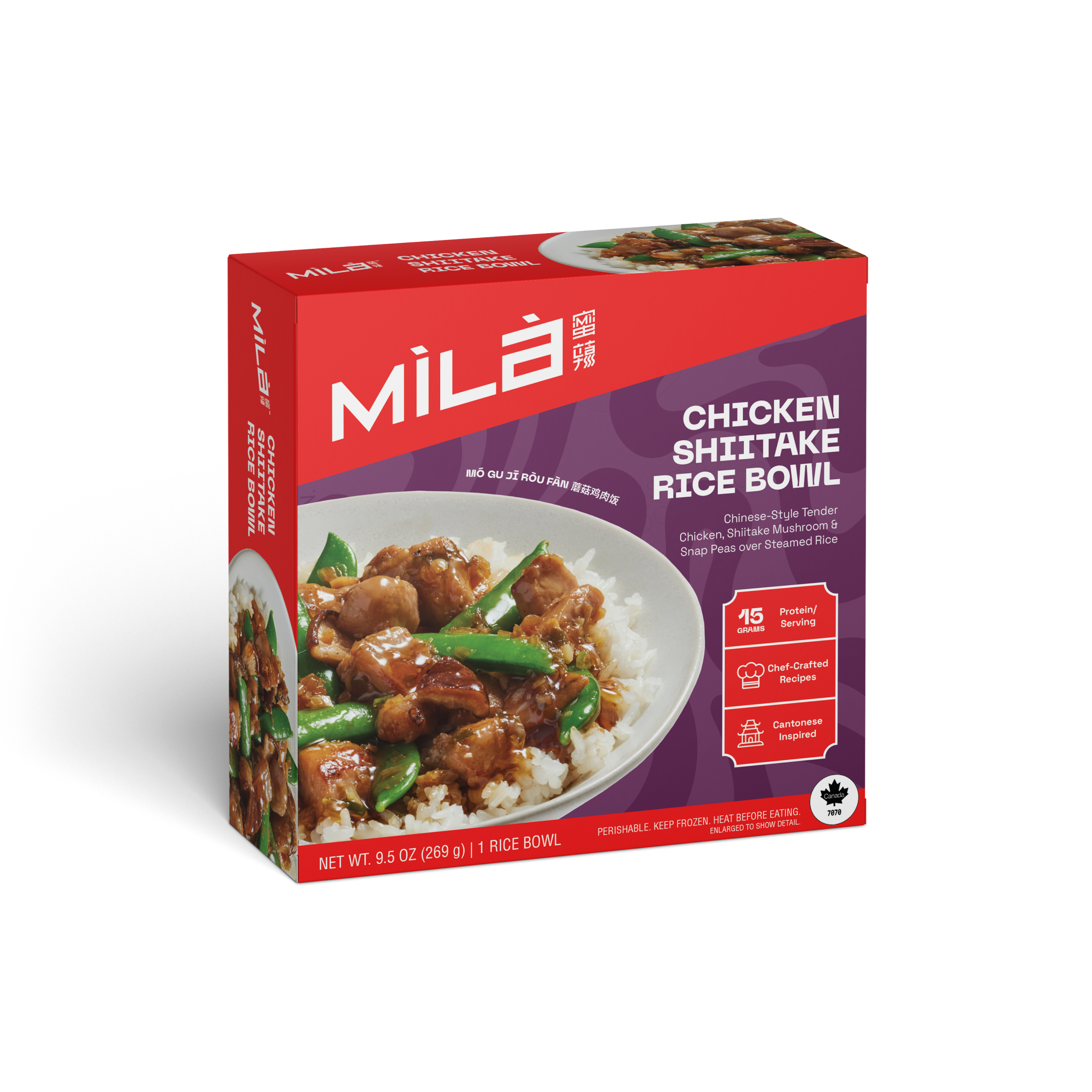 Chicken Shiitake Rice Bowl-Rice Bowl-MìLà