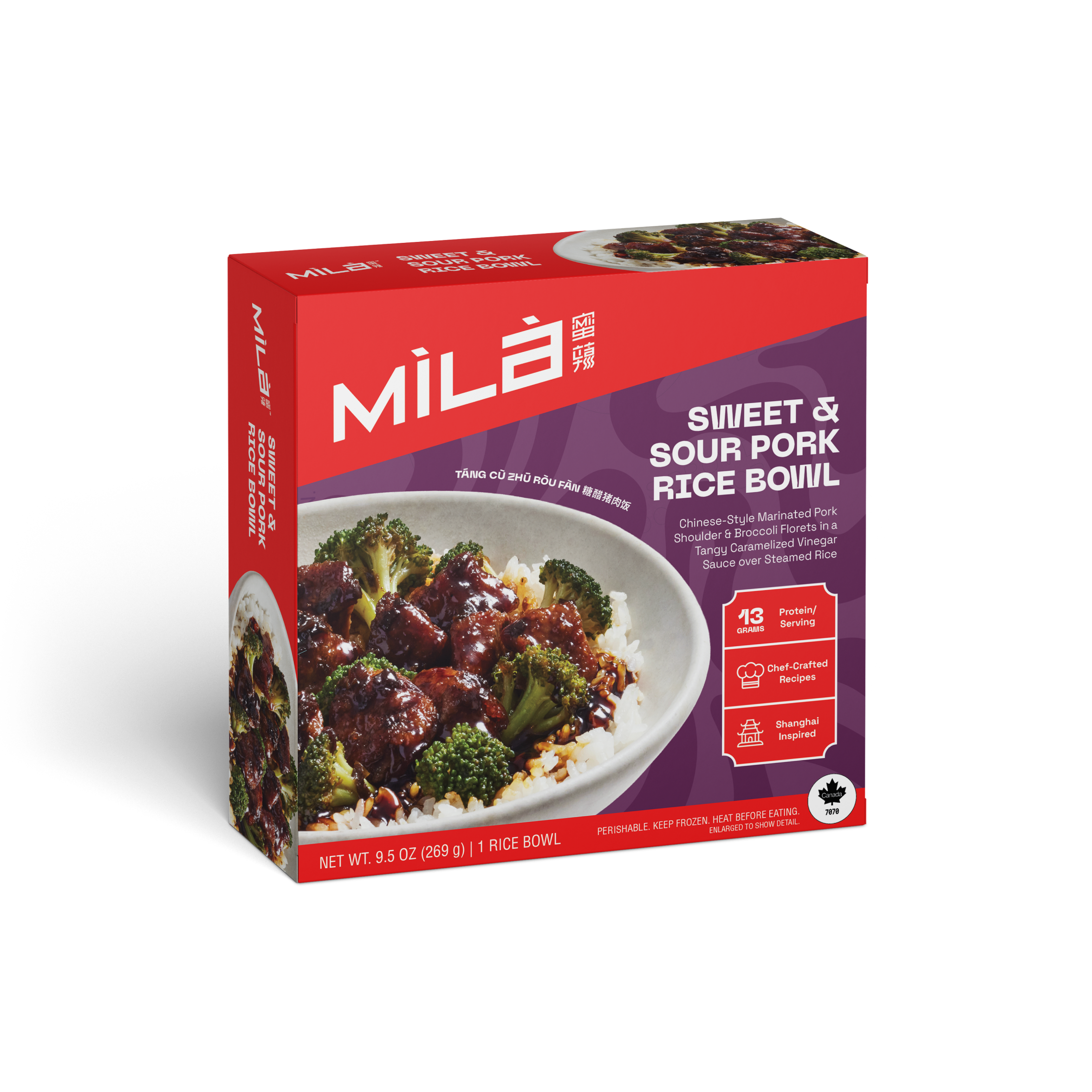 Sweet & Sour Pork Rice Bowl-Rice Bowl-MìLà