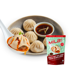 Spicy Hot Pot Beef Soup Dumplings