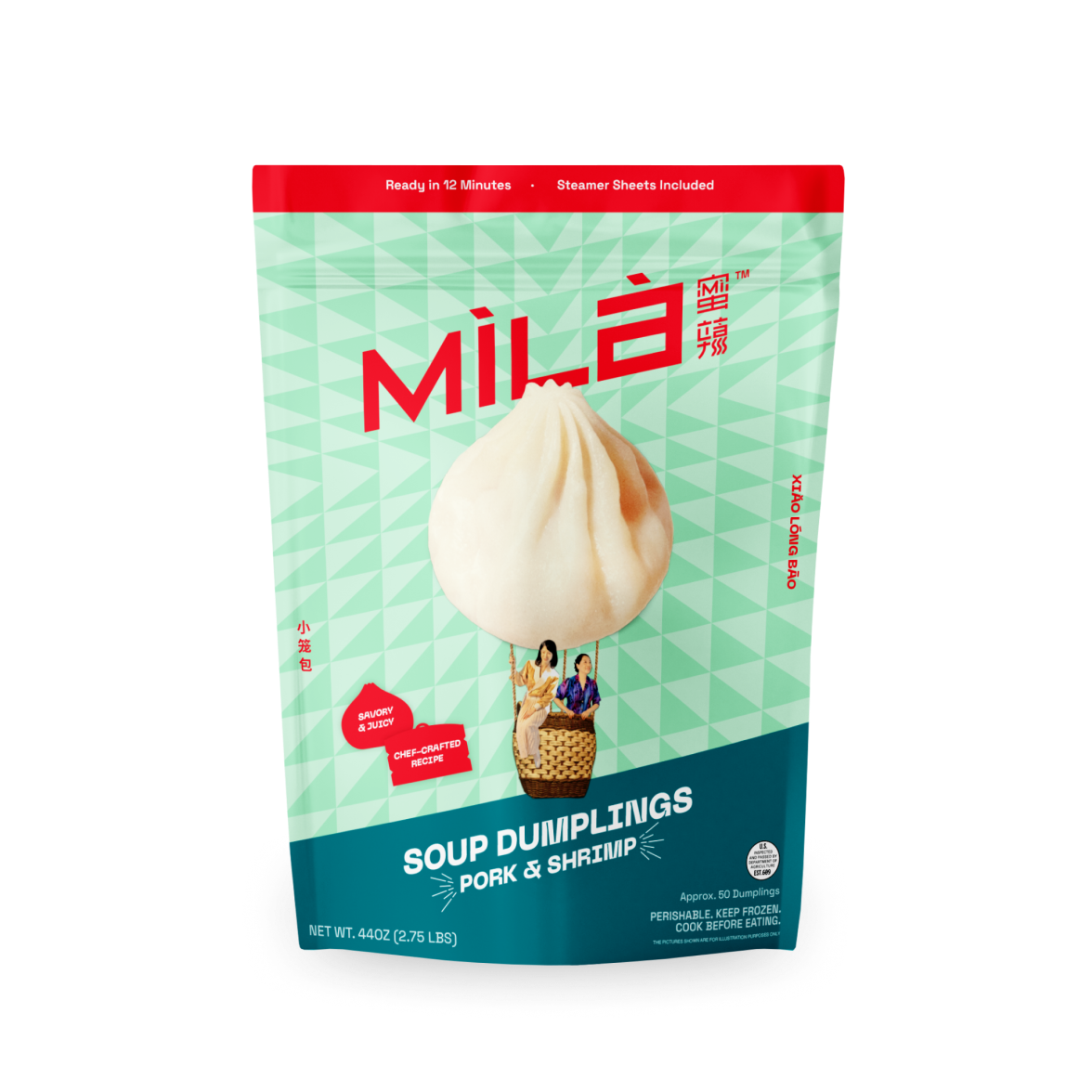 Soup Dumplings (50 PC) - Pork & Shrimp